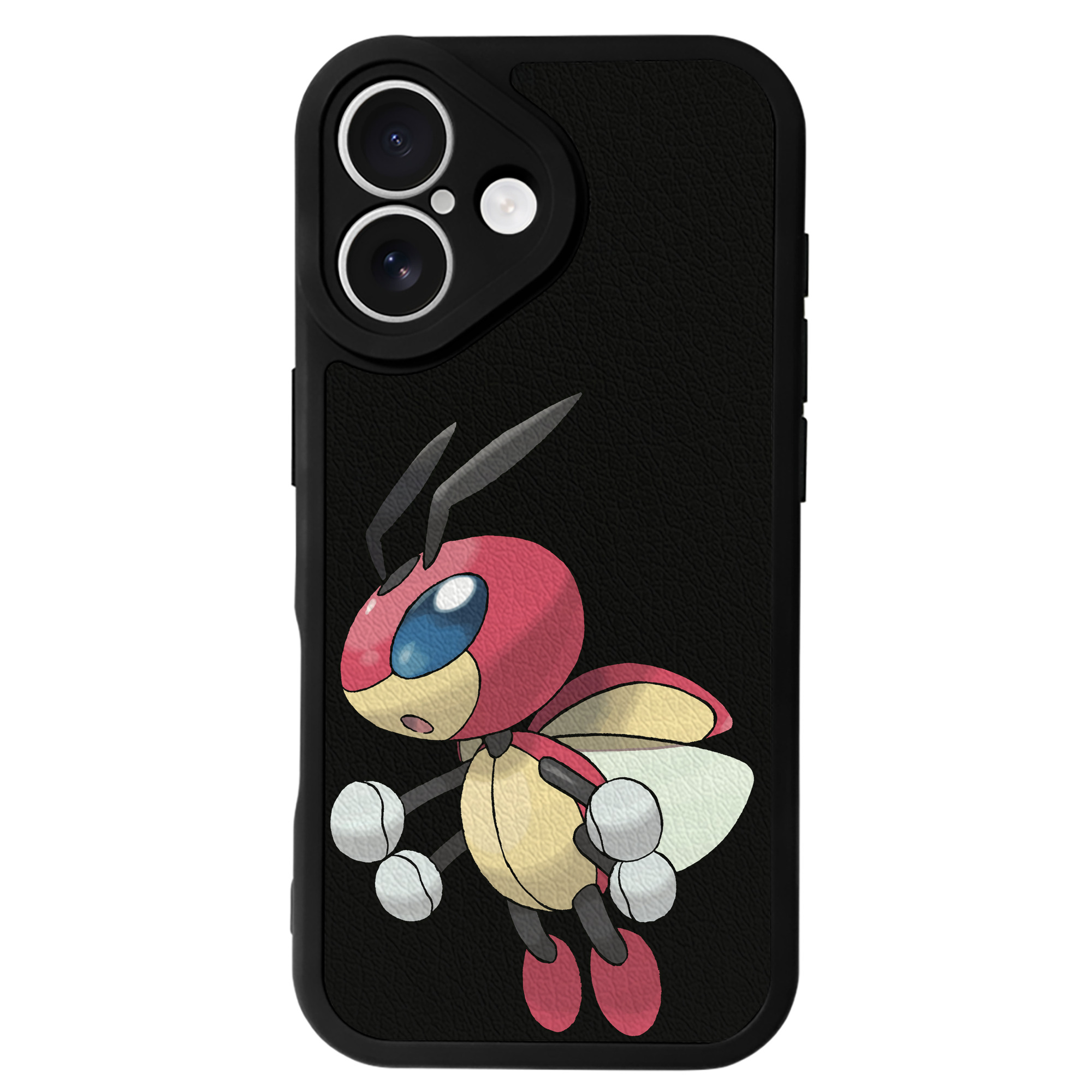 （画像用） ポケットモンスター Pokémon 【iPhone 16シリーズ対応】シリコンスマホケース（レザー調） 材質：シリコン